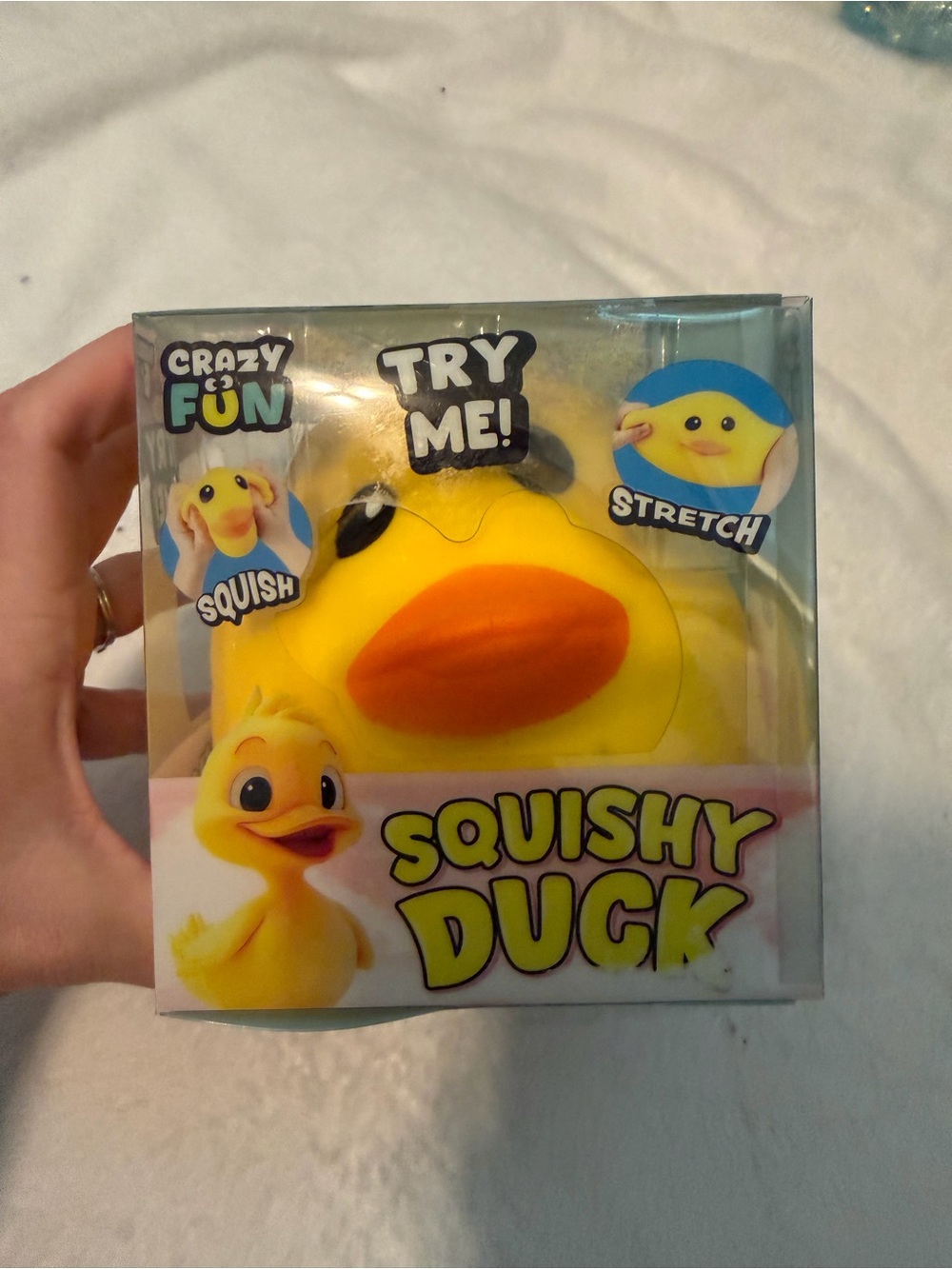 Crazy Fun Squishy Duck Stress Toy – Super Soft Squeeze & Stretch Fidget